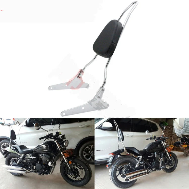 

BD250 FUN2 Cruiser Seat Rear Luggage Rack Motorcycle Sissy Bar Backrest Pad