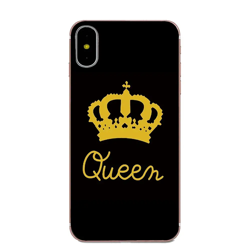 Король queen 01 брендовая парная ТПУ Популярные для Galaxy Alpha Core Note 2 3 4 S2 A10 A20 A20E A30 A40 A50 A60 A70 M10 M20 M30 - Цвет: as picture