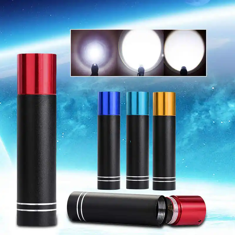  Mini High Power Q5 LED Tactical Flashlight AA Lamp Light torch flashlight t6 nitecore 18650 laser pointer #4S11 (4)