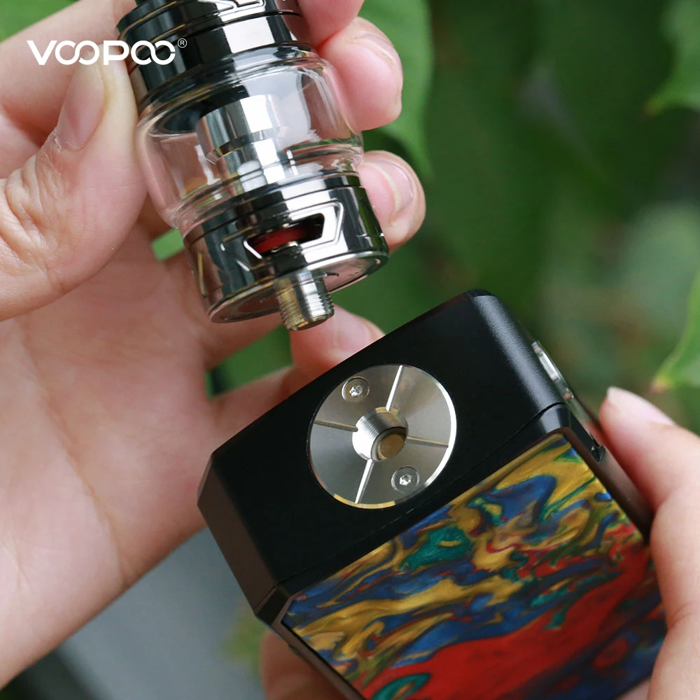 VOOPOO Drag Mini Mod Kit 117 Вт коробка мод Vape 4400 мАч встроенный аккумулятор подходит для Uforce T2 танк электронная сигарета vs Drag 2