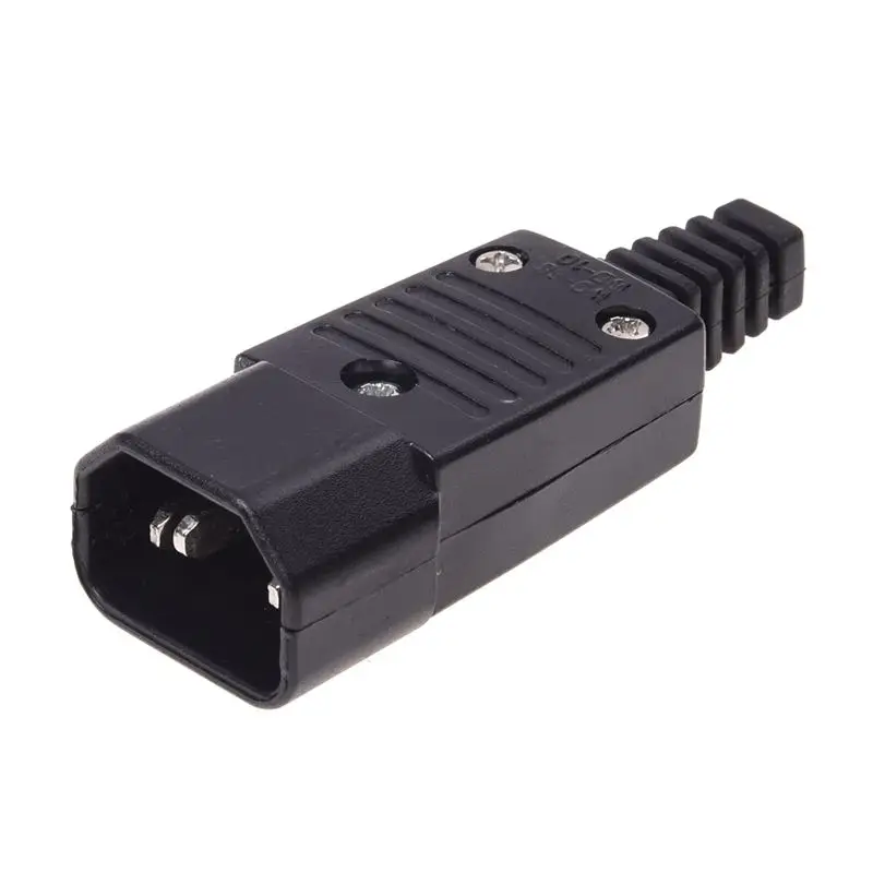 250 V 10 A Мощность разъем IEC 320 C14 розетка для подключения к C13 Разъем 3 контактный