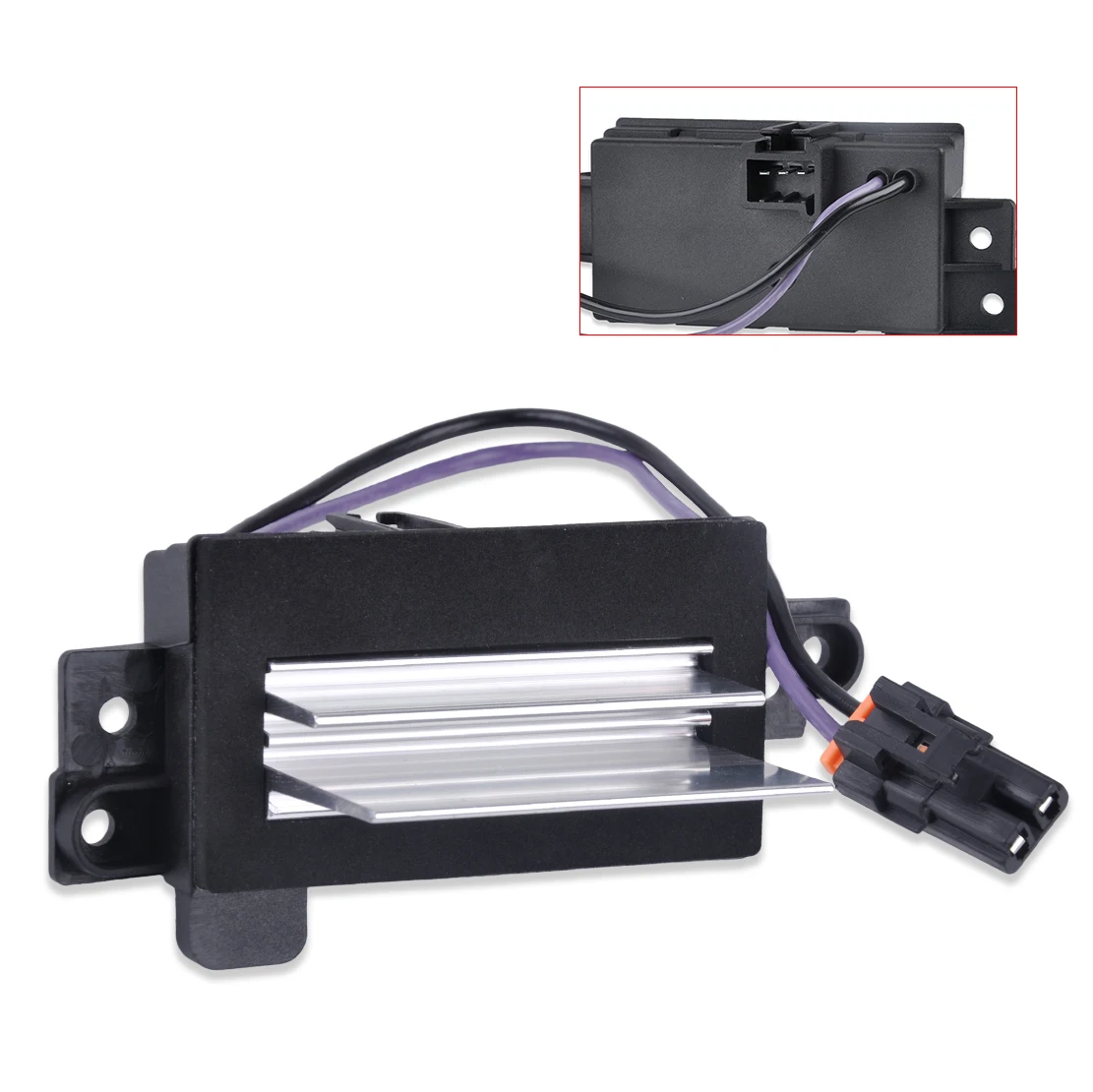 

DWCX Car HVAC Heat Blower Motor Resistor 4P1516 89018778 for Chevrolet Avalanche Trailblazer Cadillac Escalade Buick Rainier