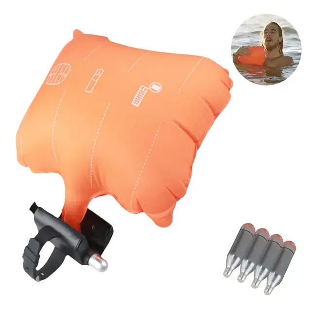 Swimming Safety Surfing Diving Inflatable Bracelet Life Saving Survival