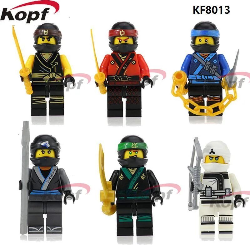 

KF8013 Super Heroes Building Blocks Lloyd Pythor Garmadon Action Best Collection Bricks Learning For Children Gift Toys