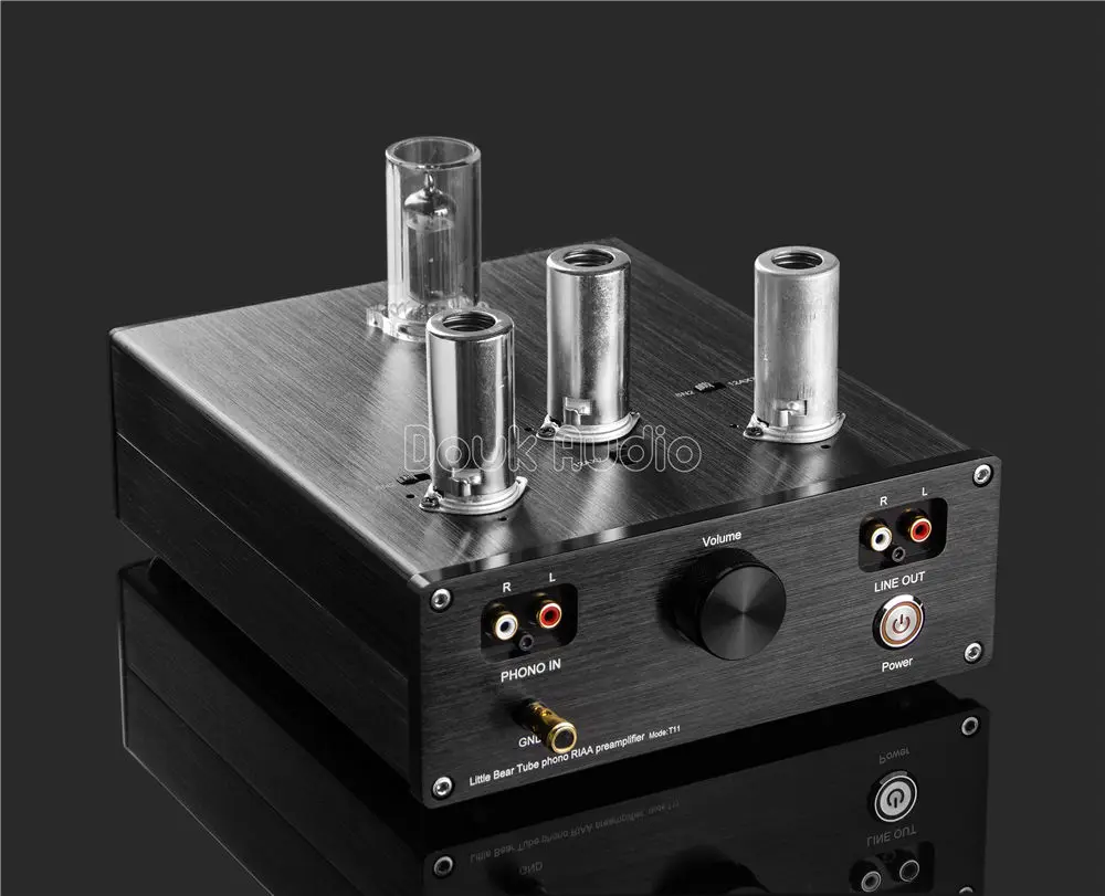 Vacuum Tube Phono Stage Turntable Phonograph Pre Amplifier Stereo Pre-Amp Hi-Fi