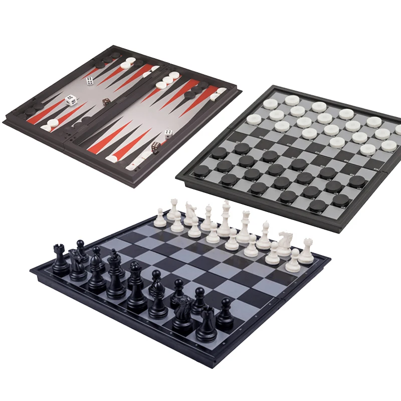 Magnetic Board 3 in 1 Chess