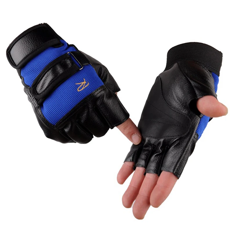 Роскошные мужские тактические перчатки унисекс из искусственной кожи, спортивные мотоциклетные перчатки, мужские военные перчатки без пальцев, варежки
