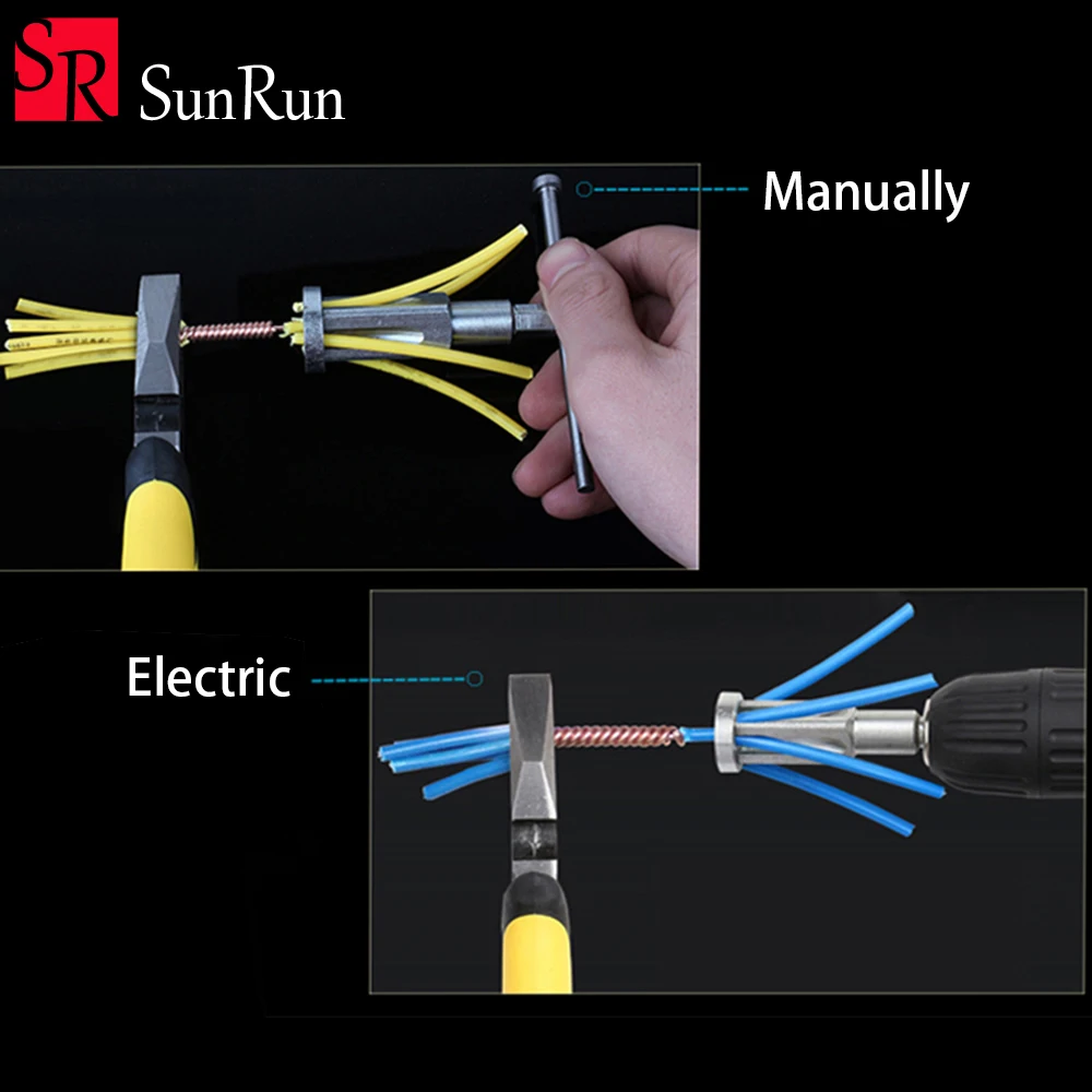 Провод зачистки артефакт фонарик двойного назначения Быстрый выключатель клеммный блок электрик Автоматический зачистки твист линии артефакт