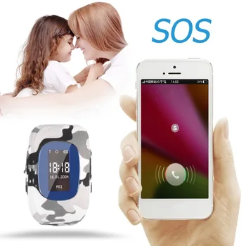 

Anti Lost Q50 Child GPS Tracker SOS Smart Monitoring Positioning Phone Kids GPS Watch Compatible For IOS Android OLED LCD screen