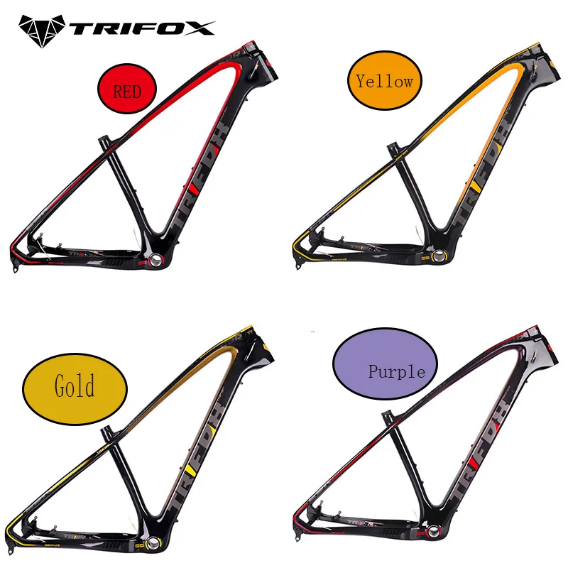 Perfect TRIFOX Carbon Mountain Bike Frame mtb 27.5/29er 31.6mm MTB carbon bicycle frame Mountain Bike Frame used for racing bike cycling 4 Perfect TRIFOX Carbon Mountain Bike Frame mtb 27.5/29er 31.6mm MTB carbon bicycle frame Mountain Bike Frame used for racing bike cycling 4