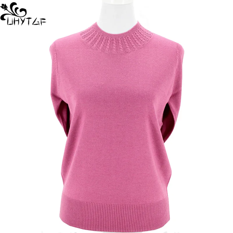 

UHYTGF2018 Spring Women Sweater Plus size Korean Sweater Women Tops Pullover Summer Befree Fashion Long Sleeve Sweater Ladies284