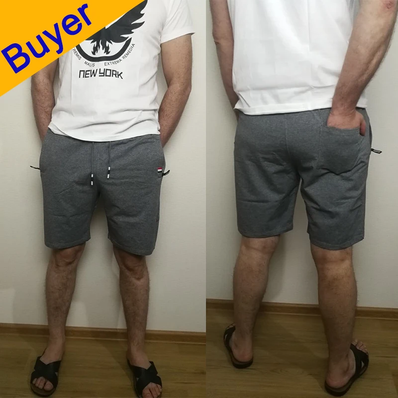 6XL летние шорты мужские мягкие хлопковые спортивные пляжные короткие трусы с