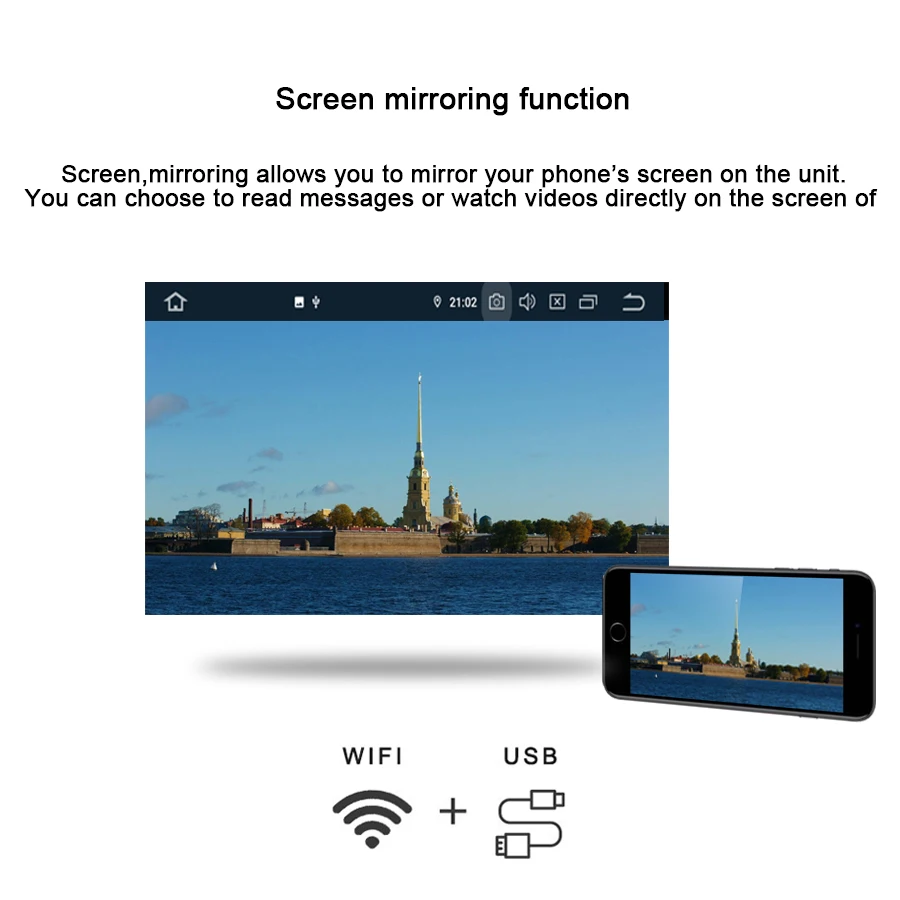 Top PX6 IPS 7“ 2 din Android 9.0 4GB RAM 64GB ROM 6 Core Car dvd player for Universal RDS auto Radio GPS navigation Bluetooth wifi 3