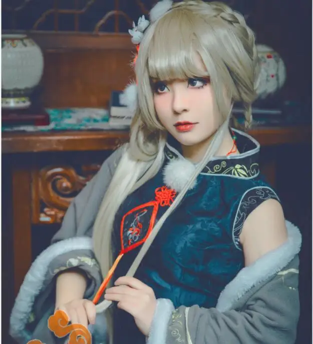 

Snow Nikki Cosplay Costume Miracle Nikki cosplay costume cloak dress can custom made