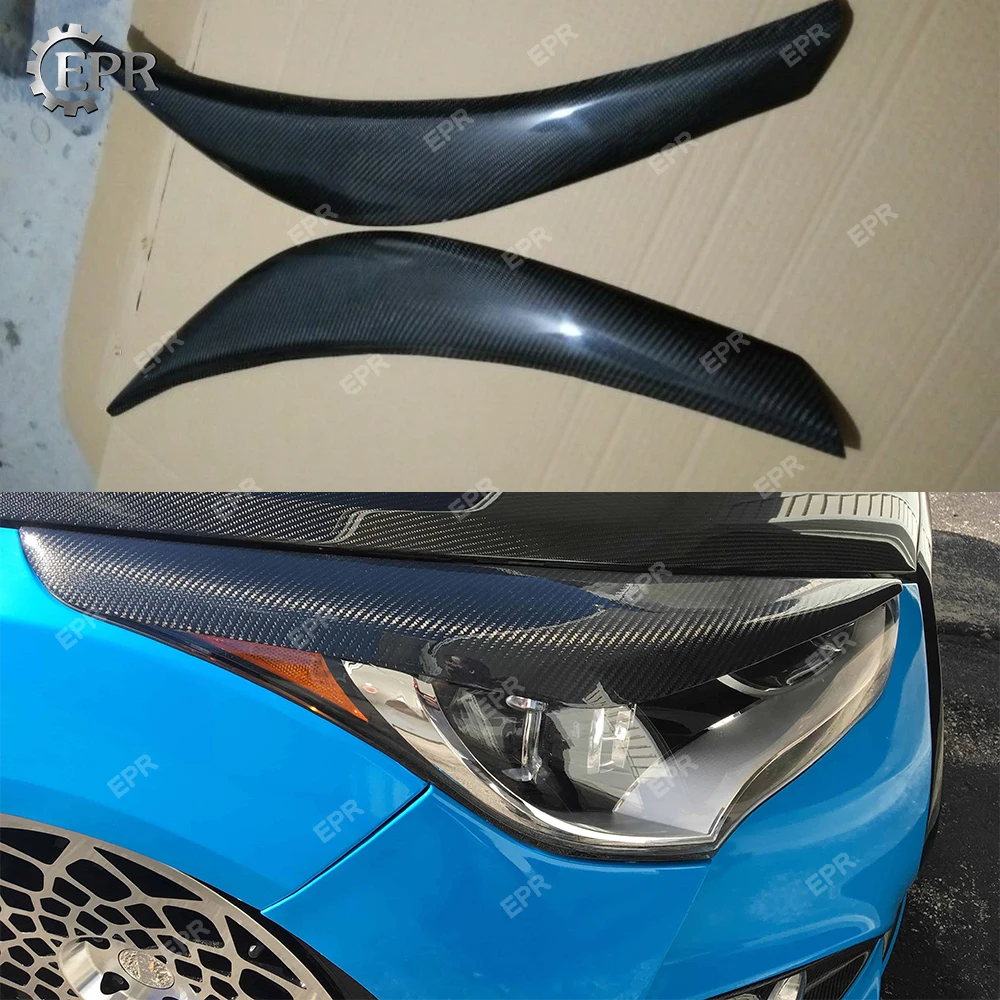 Для Hyundai Veloster Lordpower широкая фара для тела Набор бровей тюнинг часть Tirm Racing