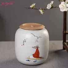 Китайские керамические ящики для чая, тщательно спроектированные пейзажи, включая сухофрукты и редкие травы, влагостойкие, водонепроницаемые