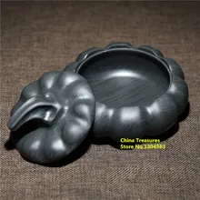 Китайский чернильный камень в форме тыквы для шлифовки чернил из натурального камня