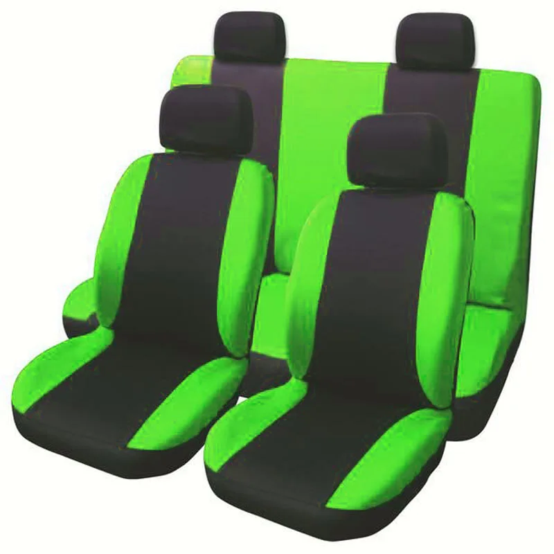 

High Quality Car Seat Covers Universal Fit Polyester 3MM Composite Sponge Car Styling Lada Car Cases Seat Cover Accessories