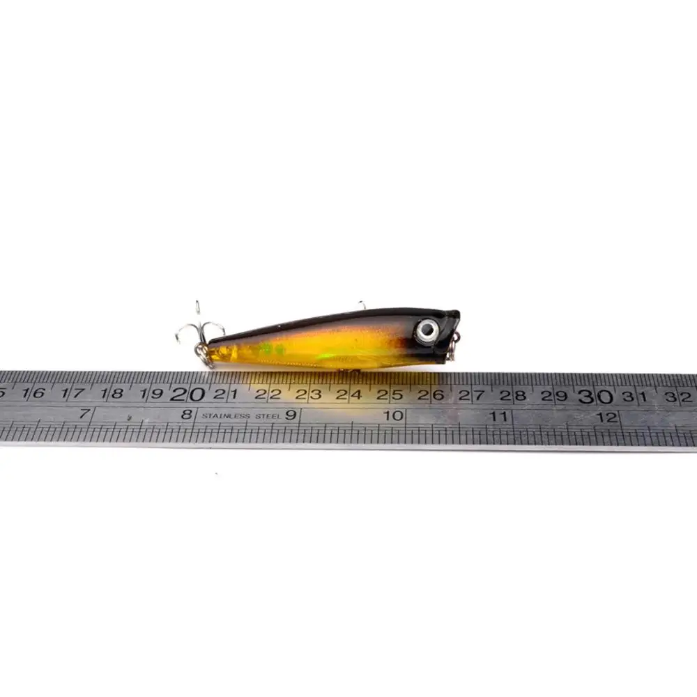Mises 6 5 см 7 г 8 цветов пластиковая верхняя вода плавающая бионическая Поппер