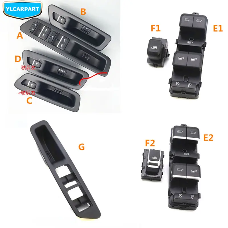 

For Geely Atlas,Boyue,NL3,SUV,Proton X70,Emgrand X7 Sports,Car window glass lifter switch