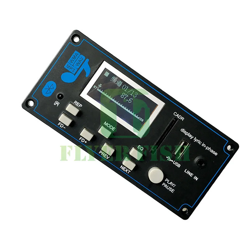 Плата декодирования MP3 с ЖК дисплеем 12 В|mp3 decoder board|bluetooth mp3 decoding boardmp3 |