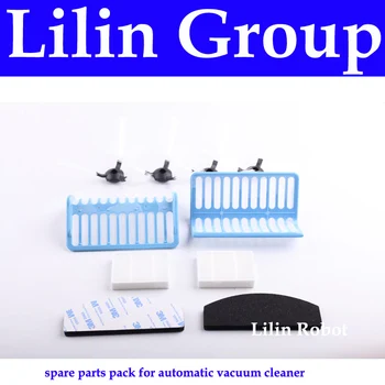 

(For X550)Spare Parts Pack for Automatic Vacuum Cleaner,Including Side Brush x4 + Primary Filter x 2 + HEPA Filter x 2 + Mop x 2