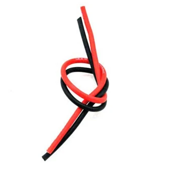 

1meter Red+1meter Black 14# 14 AWG 14AWG Heatproof Soft Silicone Silica Gel Wire Connect Cable For RC Model Battery Part