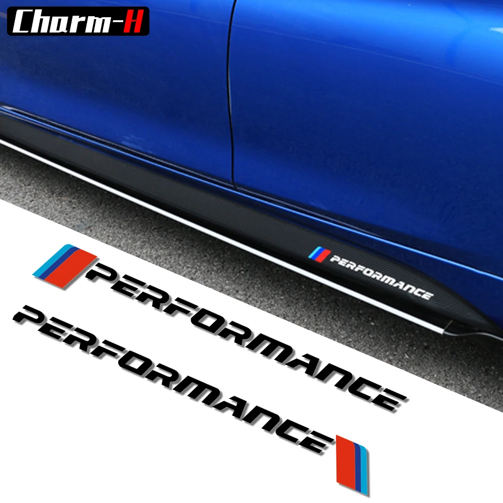 2 шт. наклейки на юбку с Логотипом BMW e46 e39 e60 e90 e36 f30 f10 X5 e53 e70 e34 e30 f20 f15 g30|vinyl graphics|m