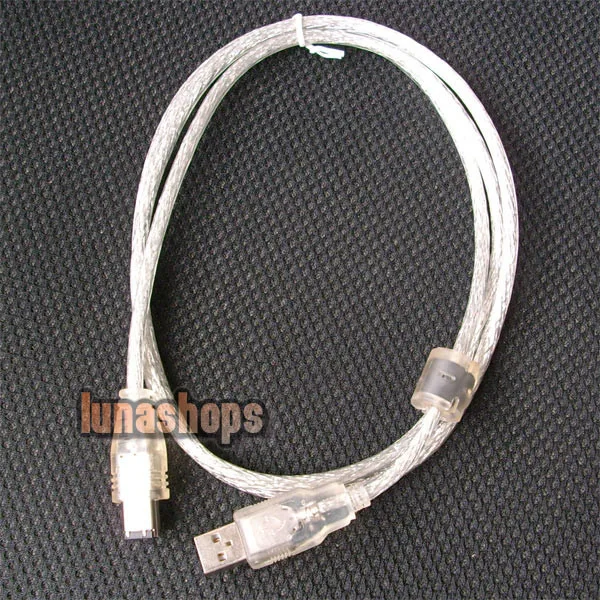 USB to IEEE 1394 4 to 6 pin Firewire i Link DV Cable PC LN000583usb to