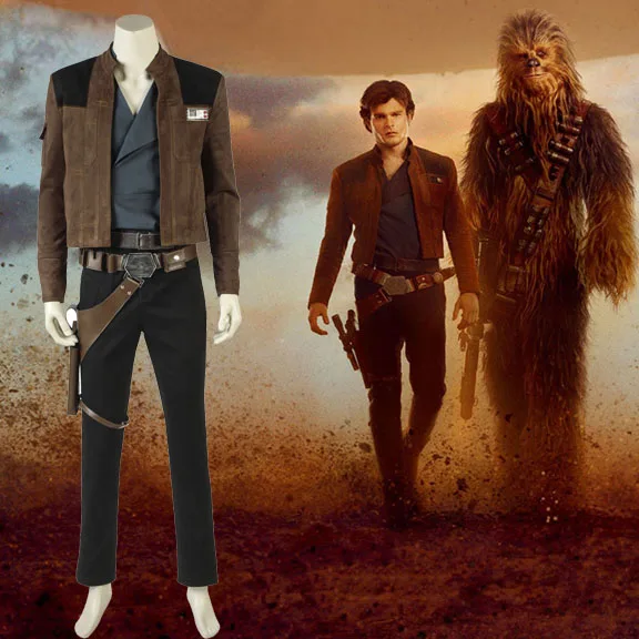 

Solo: A Star Wars Story Han Solo Cosplay Costume Outfit custom made