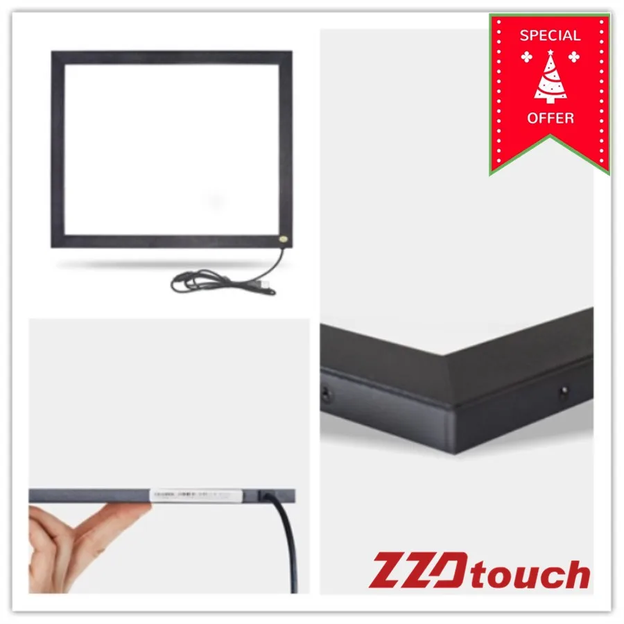 

18.5 inch 4 points anti light and dustproof ir touch frame infrared touch screen touchscreen overlat kit