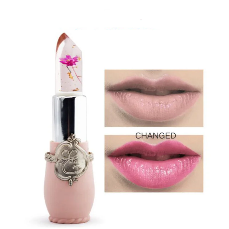 ใหม่กันน้ำ Lip Stick ยี่ห้อเครื่องสำอางติดทนนานอุณหภูมิเปลี่ยนสีวุ้น