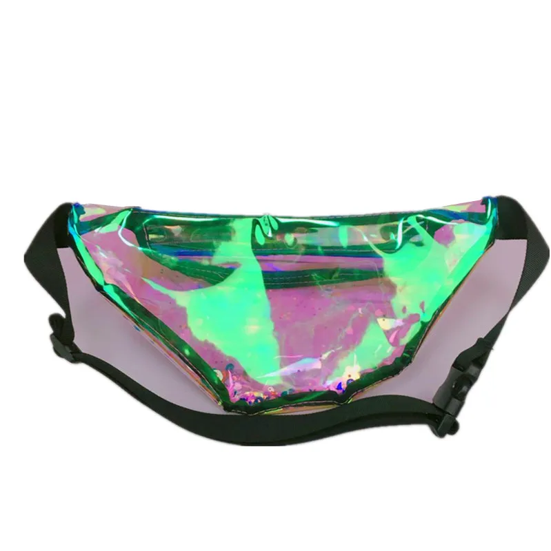 LXFZQ Новый 2019 поясная сумка fanny pack для женщин сумки лазерный кошелек полупрозрачные Светоотражающие грудь поясная сумка для женщин ремень