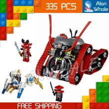 335pcs Bela 9794 Ninja Garmatron Building Blocks Sets Educational DIY Construction Bricks Gift Toys Compatible With