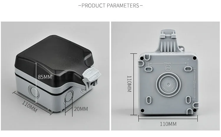 IP66 Scoket Caixa de Tomada À Prova