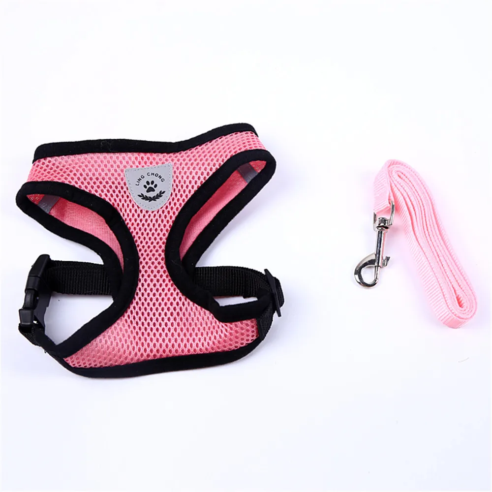 Traumdeutung Small Dogs Harness Vest Puppy Accessories Collars Product Animals For Pets Harness Cats Supplies hondentuigjes