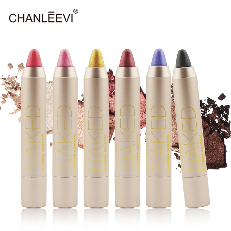 

CHANLEEVI Shimmer Eye Shadow Makeup Matte Eyeshadow Pencil Pen Sexy Shining 12 Color Easy to Wear Long Lasting Eyes Cosmetic