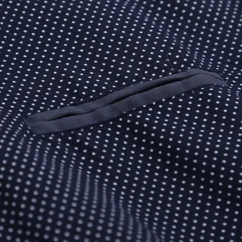 

Mens Casual Short Sleeve Shirt Business Slim Shirt Dot Print Blouse Top c0301