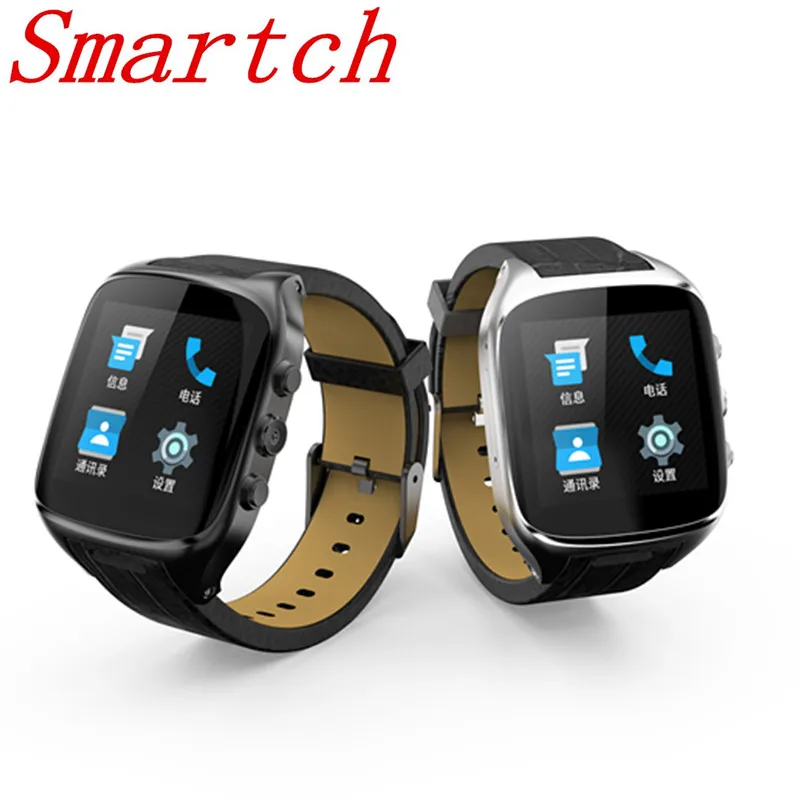 

Smartch New X01S Smart watch Dual Core Android 5.1 1.54 inch 3G Smartwatch Phone MTK6580 1.3GHz Waterproof GPS Gravity Pedometer