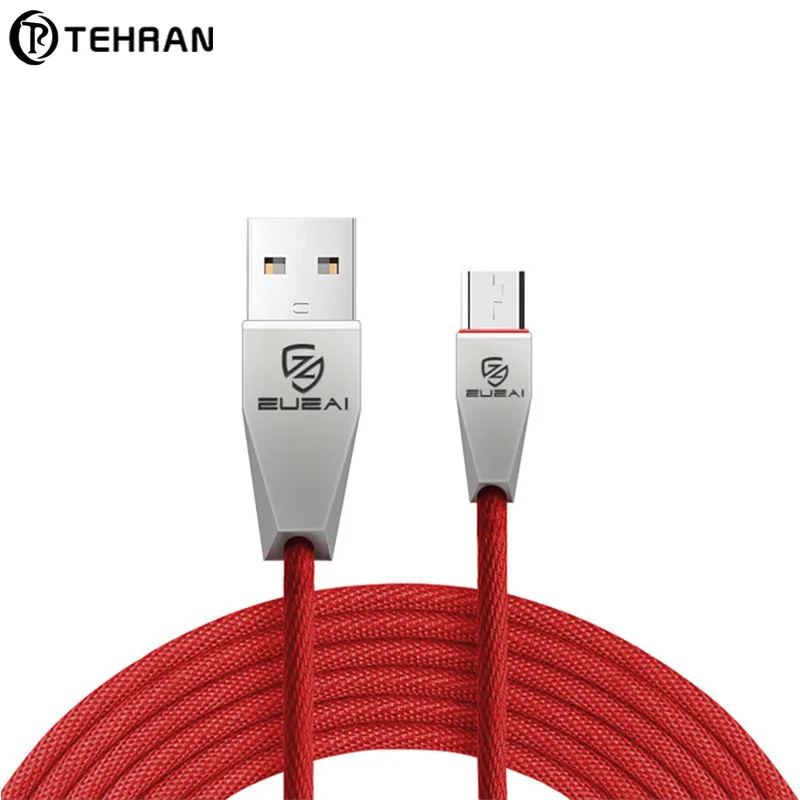 ZUZAI цинковый сплав телефонный кабель для iPhone SAMSUNG Быстрая зарядка Micro USB |