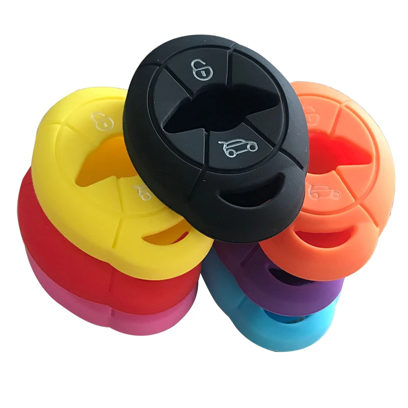 

Silicone Key Skin Case Shell Fob Cover Set For BMW F Mini Cooper S R50 R53 Two 3 Button Remote Repair Protect Car Styling