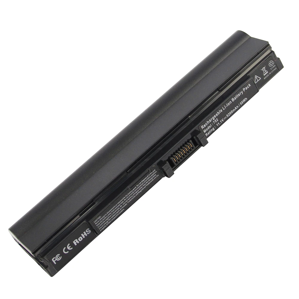 5200mAh for Acer Laptop battery Aspire One 752 200  1410 2039  2099 2285  1810T 352G25n  8488 Acer 934T2039F UM09E31 UM09E36