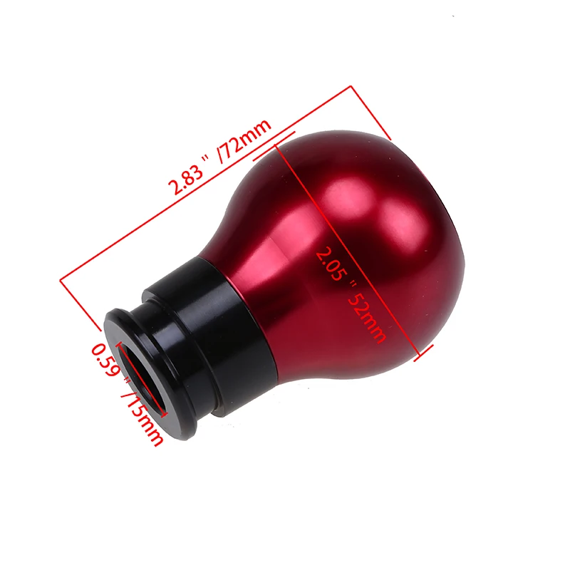 POSSBAY 5 velocidad Cambio mando Universal Palanca de Cambio de engranaje de aluminio Auto manija Manual Palanca cubierta de Palanca de Cambio POSSBAY 5 velocidad Cambio mando Universal Palanca de Cambio de engranaje de aluminio Auto manija Manual Palanca cubierta de Palanca de Cambio