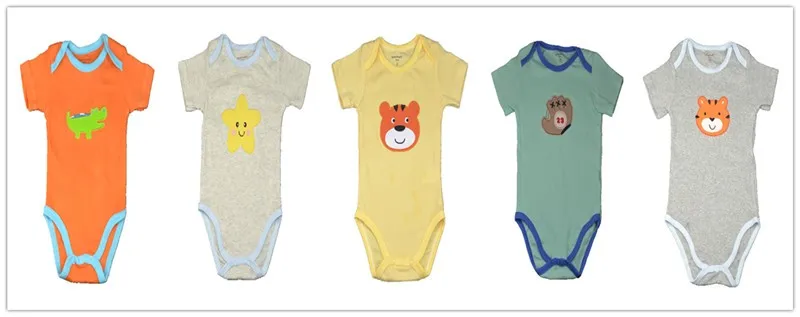 Детский боди; одежда с короткими рукавами для младенцев; комбинезон для маленьких мальчиков и девочек; Летний комбинезон с рисунком; roupas de bebe