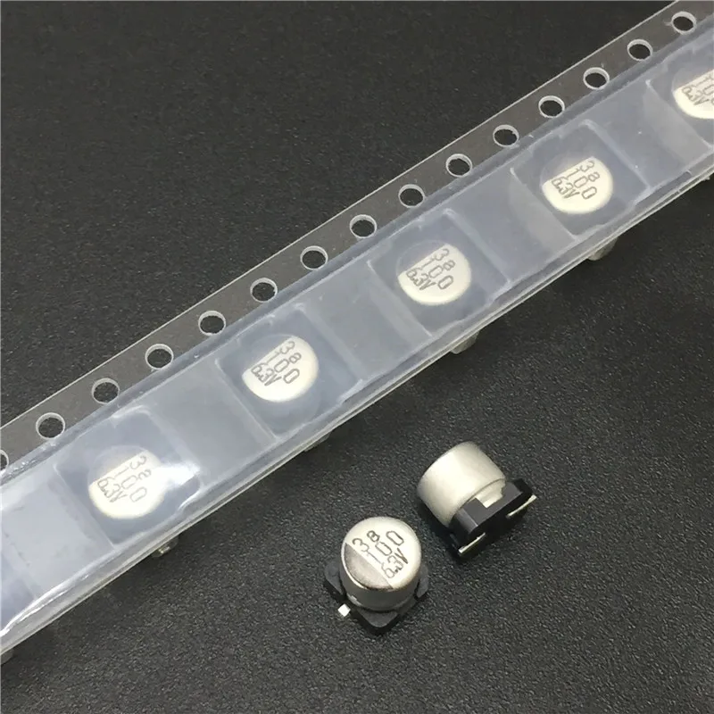 10 шт./50 шт. 100 мкФ 6 3 В ELNA RV3 серия 5x5 мм 6.3V100uF чип Типа SMD алюминиевый