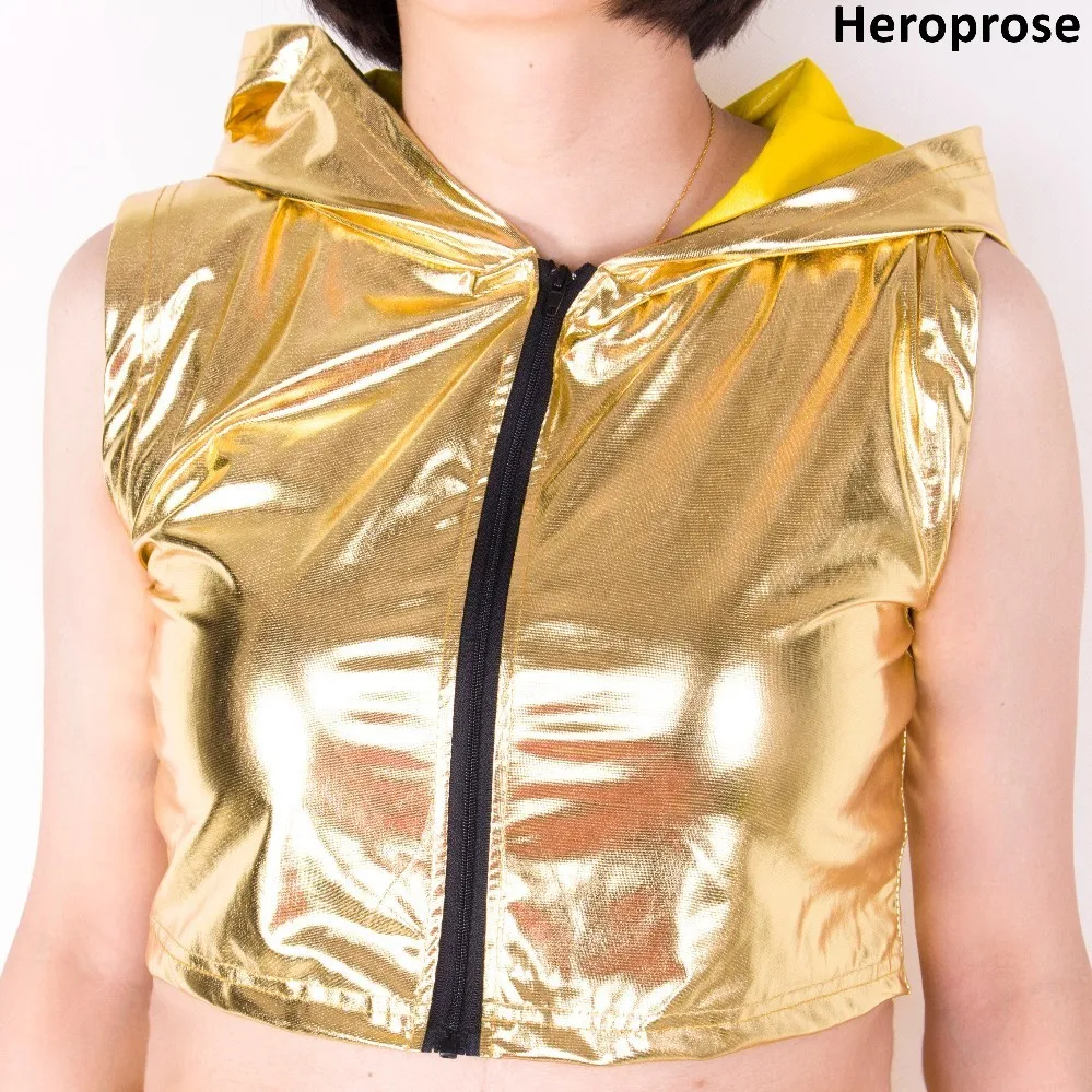Heroprose 2018 Новая модная женская верхняя одежда с капюшоном джазовые танцевальные