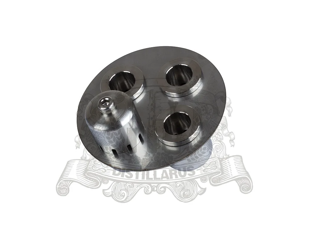 

New bubble plate for 3" column. Premium quality SS 304 sanitary stainless steel. OD77mm