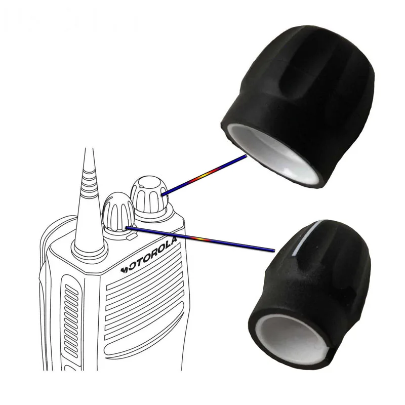 Пара каналов и ручка громкости для рации Motorola GP328 GP338 HT750 HT1250 EP350 EP450 EX500 EX600 GP340 GP360