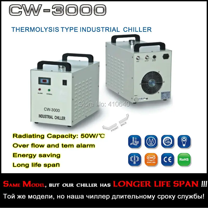CW 3000 охладитель для лазерного оборудования|chiller industrial|chiller machinechiller cleaning |