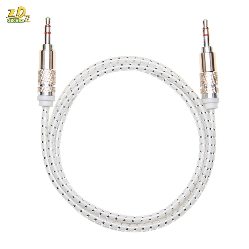 Circle Candy Shell 3 5mm jack to jack aux cord Audio Cable for iphone Car MP3 Headphone Speaker wholesale 500pcs lot